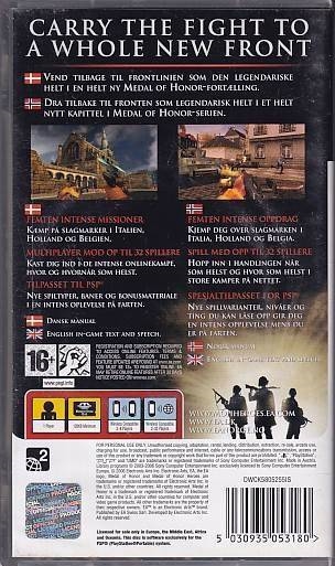 Medal Of Honor Heroes - PSP (B Grade) (Genbrug)